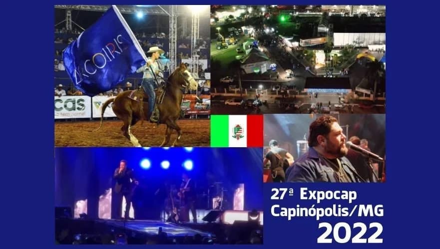 Lembranças da 27 Expocap CapinópolisMG