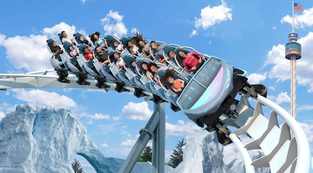 SeaWorld Orlando inaugura montanharussa com tema de pinguins