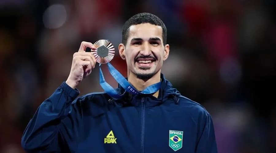 Edival Pontes conquista o bronze no taekwondo nas Olimpíadas