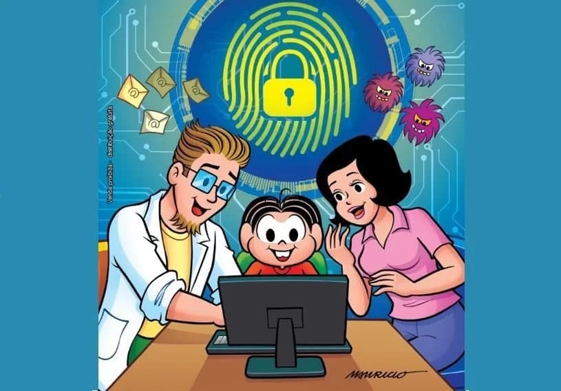 Google e Turma da Mônica lançam revista especial sobre dados pessoais