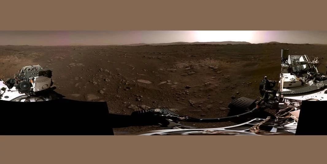 Mars Perseverance Rover da NASA fornece primeira gravação de áudio do planeta vermelho