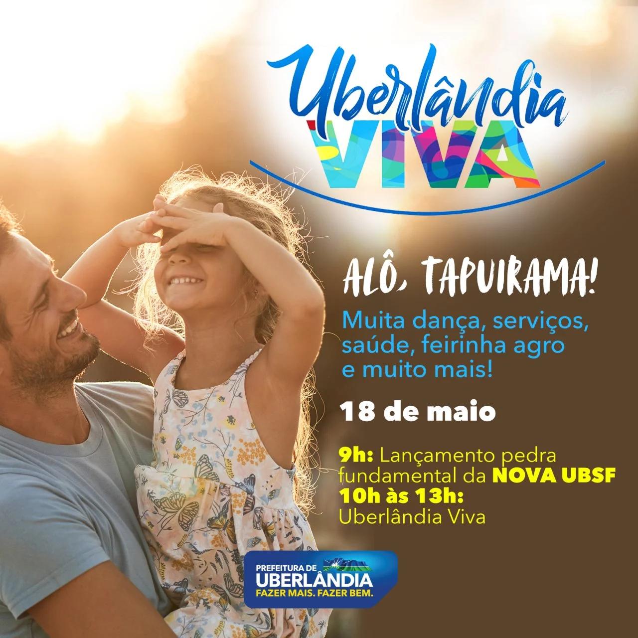 Prefeitura realiza Uberlândia Viva nos distritos a partir do dia 18 de maio de 2024