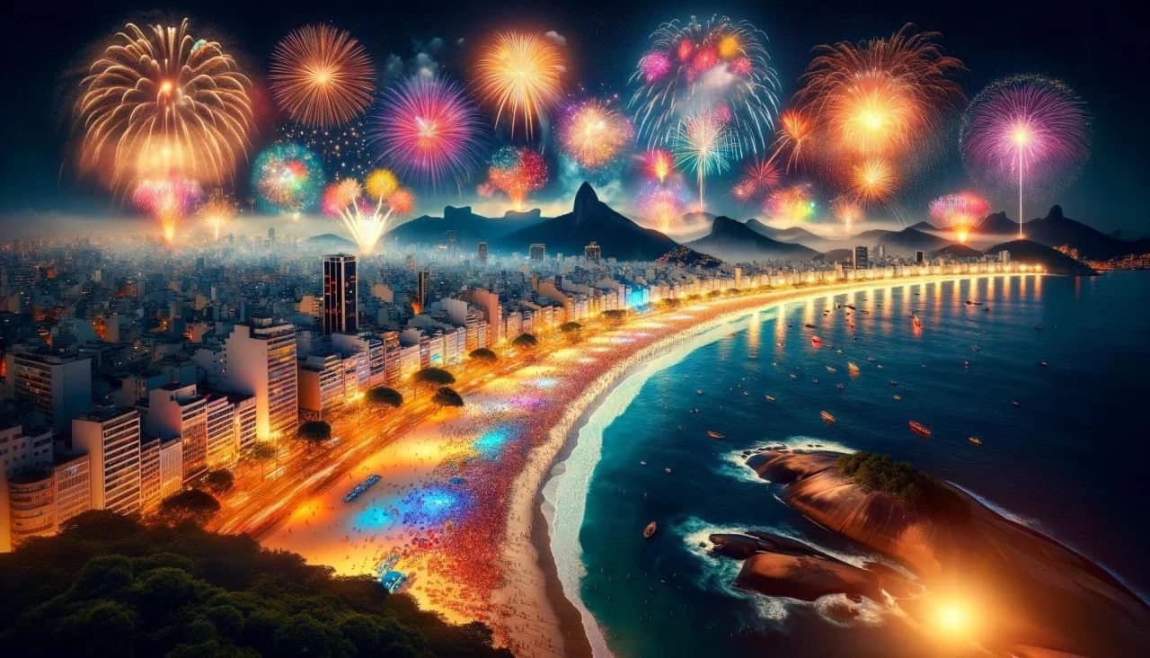 Réveillon no Rio de Janeiro alguns lugares para esperar a chegada de 2024