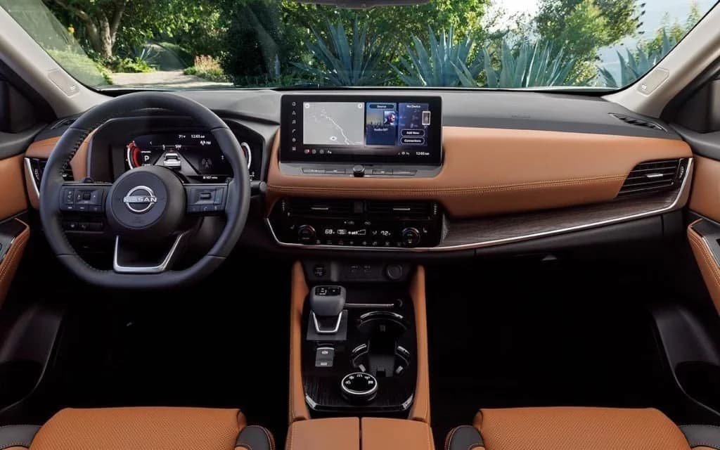 Interior do Nissan Rogue: SUV médio está confirmado para o Brasil / Divulgação