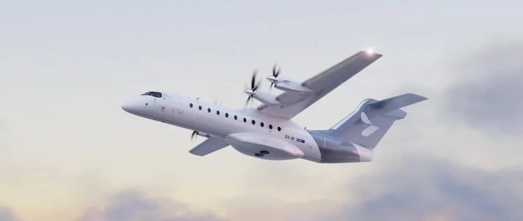 Avião híbrido-elétrico pode comportar até 30 passageiros