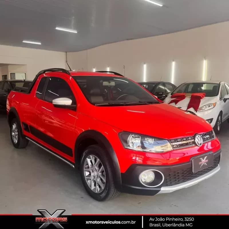 Olx Bolsa Mk Vermelha Saveiro Cross 2015 X Motors Veículos Multimarcas