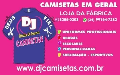 DJ Camisetas Uberlândia