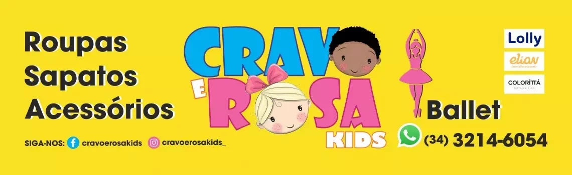 Cravo e Rosa Kids - Moda Infantil