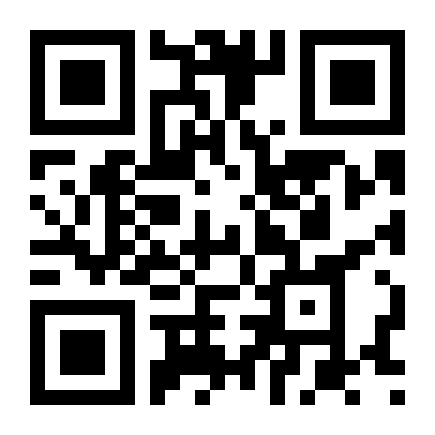 QR Code Spot Led Quadrado Preto 7W 3000K
