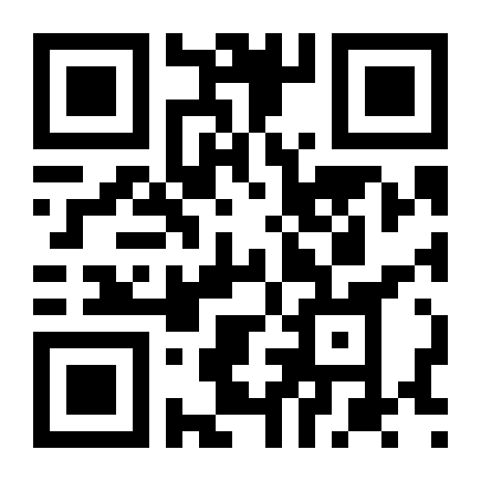 QR Code Spot Led Redondo Preto 5W 6500K
